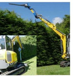 Taille-haie professionnel, robuste adapté à l'élagage de branches, haies, buissons jusqu'à 100 mm