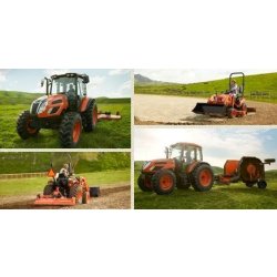 Tracteur agricole DK6010SE HST - Kioti - 57.7 HP (43 kW) - moteur diesel Daedong ECO - transmission HST