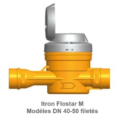 FLOSTAR-M | Compteurs d'eau Itron série Flostar M à turbine de type jet unique calibres DN40 à DN150