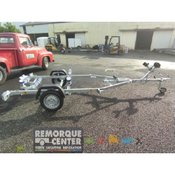 Remorque Bateau GE75 SUN WAY - 1 essieu non freinée - PTAC 750 Kg - Référence GE 75