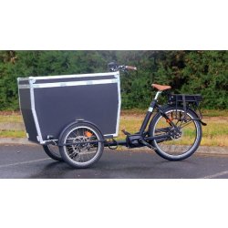 Triporteur électrique Bakfiets Flightcase - Shimano E-Bike Systems - Grande capacité et stabilité