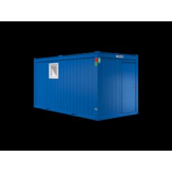 Conteneur sanitaire et WC 10' pour les chantiers, les manifestations et bien plus encore - Containex