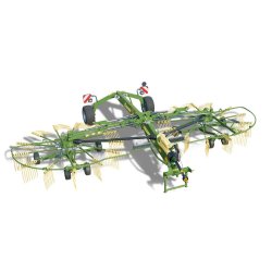 Swadro tc680 - andaineurs centraux deux rotors - krone -  6,80 m