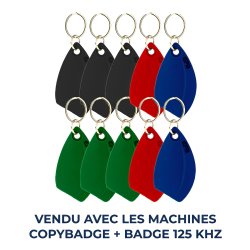 Copieur de badge 125Khz - COPYBADGE avec lot de 30 badges inclus (Ref 15COP)