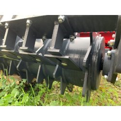 Herse rotative NC 2.00m FA - Occasion - Largeur de travail 2.0m - Lame niveleuse et rouleau packer