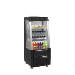 Vitrine réfrigérée Façade ouverte basse ODC60 noir TEFCOLD