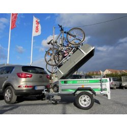 Remorque a bagages - daxara - 168 te pv