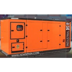 Série SP insonorisée - Groupes électrogènes industriels AEM - 9 à 650 kVA 50/60 Hz avec réservoir grande autonomie et silencieux
