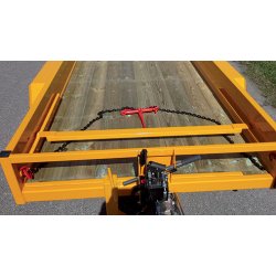 Remorque porte-engins vpr 250 / ptac 2.5t / 2 essieux / 4.65 x 2.05 m