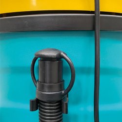 Aspirateur industriel V70E - Pour saletés fines, chargées, sèches, humides et liquides - Cuve basculante - Débit d'air 311 m3/h