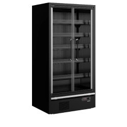 Vitrine réfrigérée pour supermarché Galaxy+ GP10FGD Maxi Black L1018mm 48092 TEFCOLD