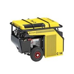 Compresseur mobile pour travaux de réparation/d'installation et  Chantiers extrêmement exigus  - Compair -  1m3 à 1.4m3