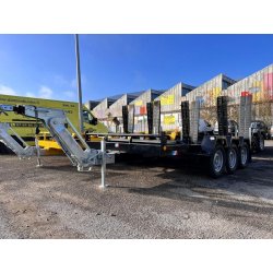 Moiroud TR3500 Remorque porte-engins 3,5T 3 essieux neuve MOIROUD