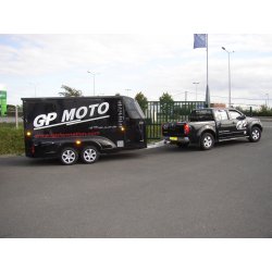 Jumbo - Remorque fourgon Wilsud 4m50 - 2000 à 3500 kg - Dimensions personnalisables