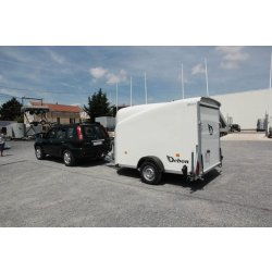 Remorque fermée - debon - cargo p2 blanc