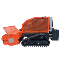 Robot debroussailleur à chenilles - Télécommandée à fléaux - Avec moteur Briggs et Stratton 627cc 23CV
