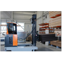Chariot latéral multidirectionnel électrique - capacités de 1,5 à 50,0 t - manutention charges longues en intérieur/extérieur