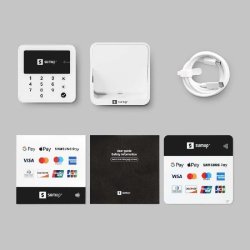 Terminal de paiement mobile SumUp Solo Lite + la station de recharge
