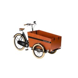 Triporteur Bakfiets Confort - coffre large pour 6 enfants - options multiples