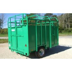 Rb30 - bétaillère à essieu fixe - ets querry - fond aluminium
