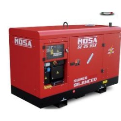 GE 45 YSX - Groupe électrogène diesel MOSA - 42 kVA triphasé, super insonorisé, compact et transportable