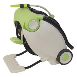 Devidoir tuyau d'arrosage 20m avec guide sur roues equipe ribimex
