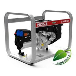 Ge 3500 KBM groupe électrogène - Mosa - moteur Kohler à essence - monophasé 2,9 kVA - fréquence 50 Hz