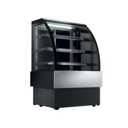 Vitrine pour pâtisserie et snacking - Froid ventilé, Eclairage LED, 1500 mm - Référence: SIENA 1500