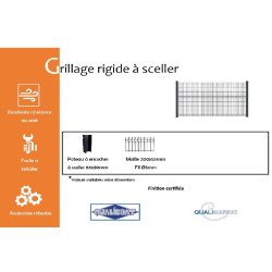 Grillage rigide à sceller - 1730
