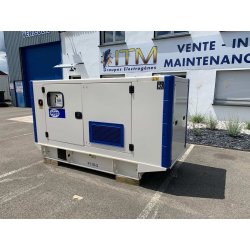 Groupe électrogène d'occasion FG WILSON avec capote neuf déstockage - 1 GE Perkins Marelli et 2 GE Perkins Marelli - 110 KVA