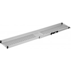 Rampe d'accès perméable double téléscopique en aluminium - MX-TM-150 - 150 cm à 300 cm - Charge jusqu'à 300 kg