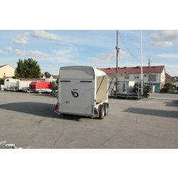 Remorque fourgon - debon - roadster 500 sandwich avec hayon lateral ouvrant