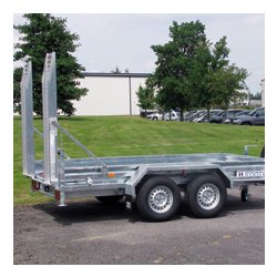 Remorque porte engin gamme tpf