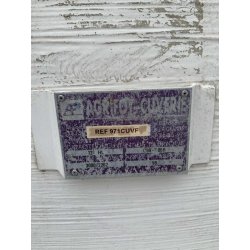 Cuve composite Rousseau 120 hl d'occasion - fond plat blanche - Ø 3000 - hauteur 2262 - porte 420 x 530