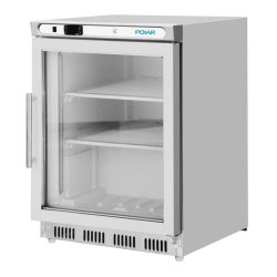 Vitrine réfrigérée négative de comptoir Série C inox 129L PC008 Polar
