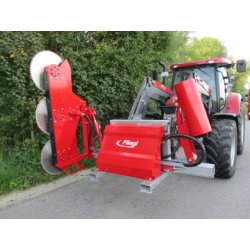 Lamier Woodking Duo 3 lames - Fliegl - Tête de scie 3 disques Ø 700 mm - Hauteur de coupe 2,10 m - Ø de coupe jusqu'à 280 mm