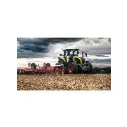 Axion 960-930 tracteur agricole - Claas - 355 à 445 ch - demi-train de chenilles suspendu TERRA TRAC