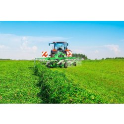 Duo 680 - Giro-andaineurs traînés à 2 rotors en ligne - Samasz - Largeur de 3,40 à 6,80 m - Fourrage de qualité