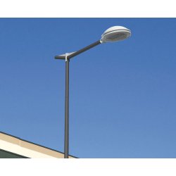 Mât d'éclairage public cylindro-conique alizea 13 / en acier galvanisé