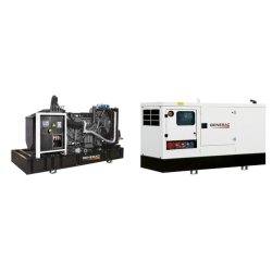 Groupe électrogène industriel GMS-415P - Generac - 407 kVA - Série GMS Standard - Version ouverte et insonorisée
