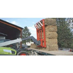 Pique-bottes dents droites pour balles cubiques M44SR - SA Altec - 4 dents Ø45, largeur 2m, capacité 2200kg