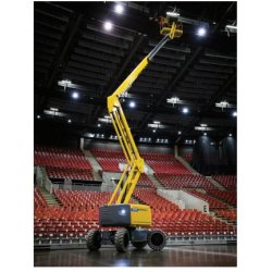 Nacelle articulée électrique - Hauteur de travail 20,76 m - Utilisation pour enseignes, élagage, décorations de Noël - Disponible en location