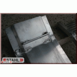 Paire de rails de chargement avec rebords E050/10F à E050/35F - différentes longueurs et capacités de charge