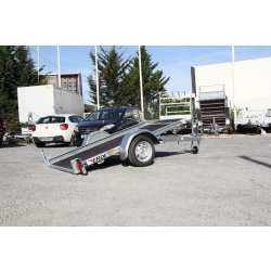 Remorque plateau basculant - erde expert - plm 130
