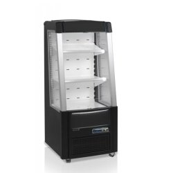 Vitrine réfrigérée façade ouverte basse - Refroidissement ventilé - LED - Température +5 à +8 °C - Référence ODC60
