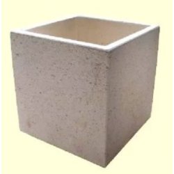 Jardinière Carrée Horus - Autostable, Option Antigraffiti, Paire de Pieds en Option - Dimensions 60x60x60 cm, 130 kg