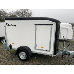 Remorque fourgon en polyester composite DEBON - C255 V2 - PTAC : 750 à 1300 kg - Reference -FOURGON_C255