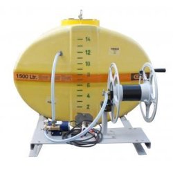 Cuve à eau ovale et pompe  électrique - 4000 l - 308484