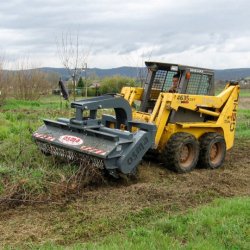 Broyeur forestier SS-CL - Pour mini chargeuse et chargeuse 45 à 100cv - Largeurs de travail 1300mm à 1800mm