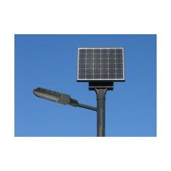 Lampadaire solaire FU750 - LED 50W - 7m - Acier galvanisé - Batterie 200Ah - Panneau solaire 180Wc